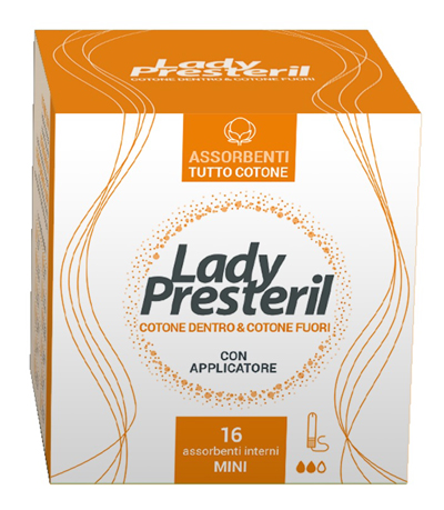 LADY PRESTERIL ASSORBENTI INTERNI MINI 16 PEZZI - Doctor Vinz