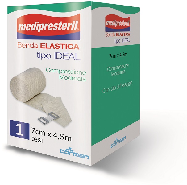 BENDA ELASTICA MEDIPRESTERIL IDEAL CM7X45MT - Doctor Vinz