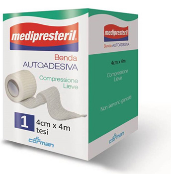 BENDA ADESIVA MEDIPRESTERIL 4X400CM - Doctor Vinz