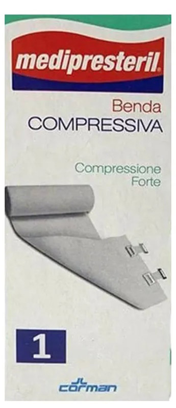 BENDA MEDIPRESTERIL COMPRESSIONE FORTE M4,5X10CM TESI - Doctor Vinz