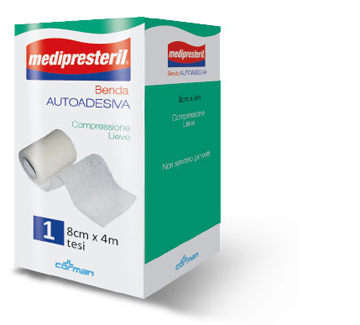 BENDA ADESIVA MEDIPRESTERIL 8X400 CM - Doctor Vinz