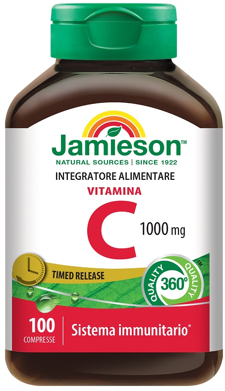 VITAMINA C 1000 TIMED RELEASE 100 COMPRESSE BARATTOLO 128,9 G - Doctor Vinz