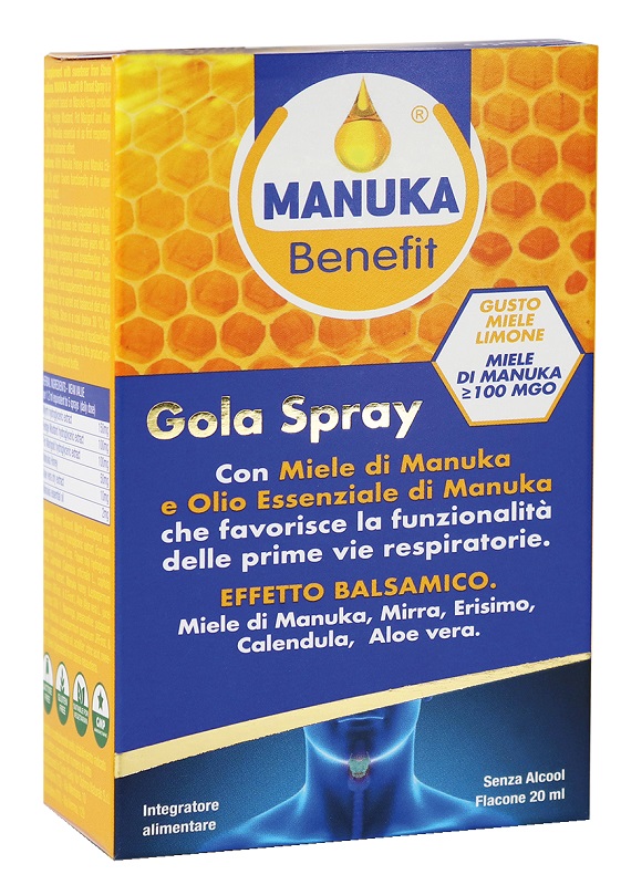 MANUKA BENEFIT GOLA SPRAY 20 ML - Doctor Vinz