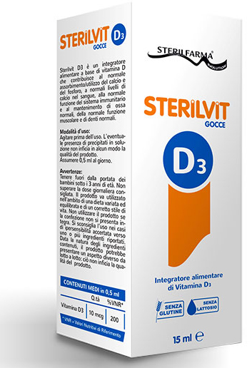 STERILVIT D3 GOCCE 15 ML - Doctor Vinz