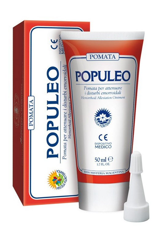 POPULEO POMATA EMORROIDI 50 ML - Doctor Vinz