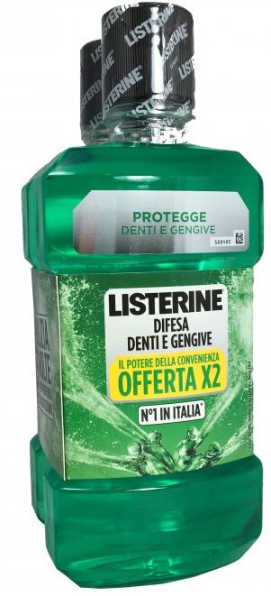 LISTERINE DIFESA DENTI E GENGIVE BUNDLE 2 X 500 ML - Doctor Vinz