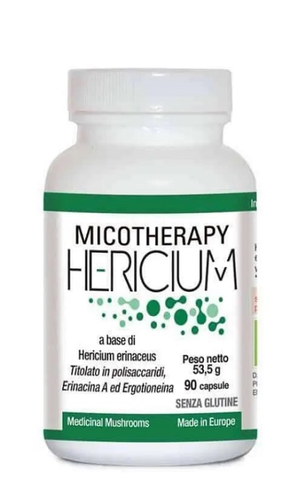 MICOTHERAPY HERICIUM 90 CAPSULE FLACONE 53,50 G - Doctor Vinz