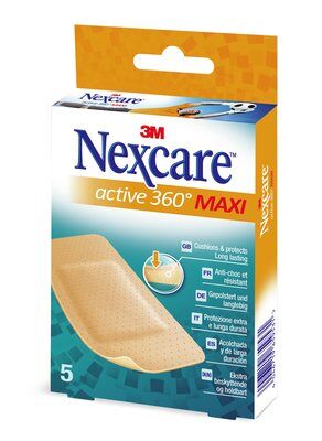 CEROTTO NEXCARE ACTIVE 360 GRADI 5 PEZZI - Doctor Vinz