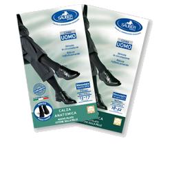 CALZA UOMO COTONE 140 DENARI PICCOLA BLU - Doctor Vinz