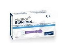 LANCETTE PUNGIDITO MYSTAR SYLKFEEL LANCETS 33 GAUGE 25 PEZZI - Doctor Vinz