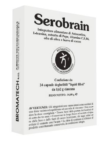SEROBRAIN - INTEGRATORE ALIMENTARE - 24 CAPSULE  - Doctor Vinz
