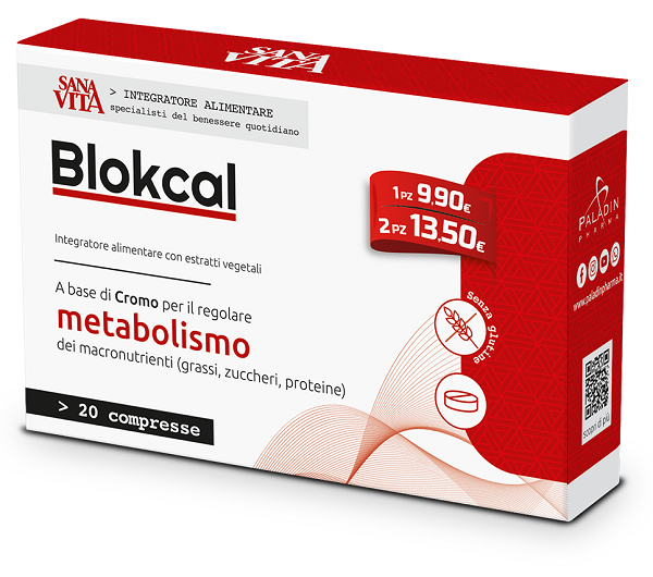 SANAVITA BLOKCAL 20 COMPRESSE - Doctor Vinz