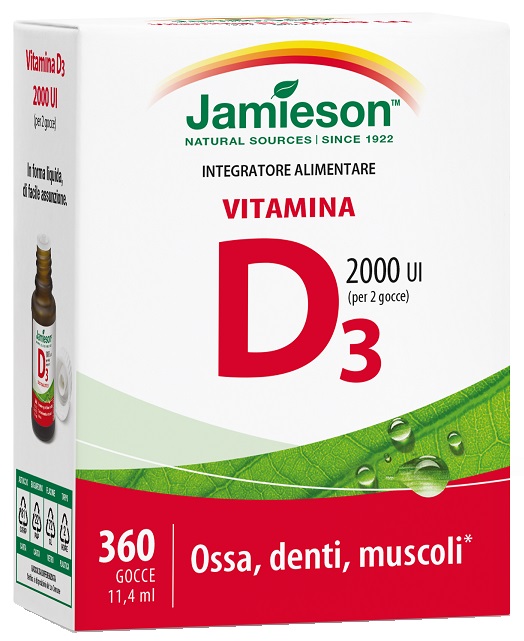 JAMIESON VITAMINA D GOCCE 11,4 ML - Doctor Vinz