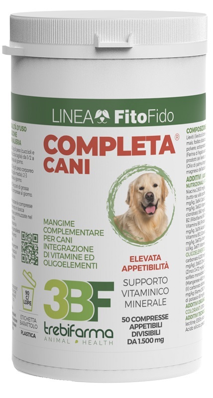 COMPLETA CANI 50 COMPRESSE BARATTOLO 75 G - Doctor Vinz