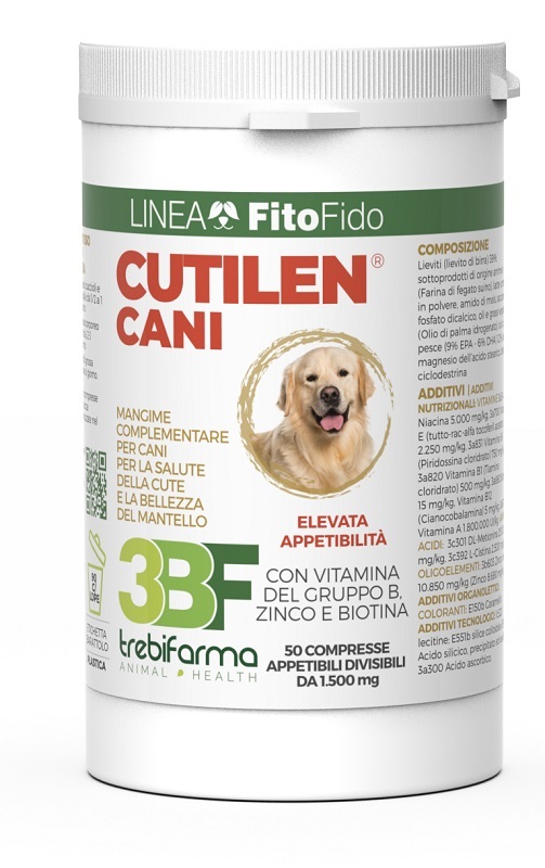 CUTILEN CANI 50 COMPRESSE BARATTOLO 75 G - Doctor Vinz