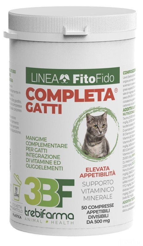 COMPLETA GATTI 50 COMPRESSE BARATTOLO 25 G - Doctor Vinz