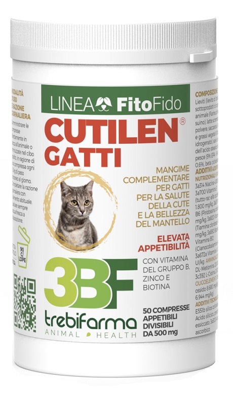 CUTILEN GATTI 50 COMPRESSE BARATTOLO 25 G - Doctor Vinz