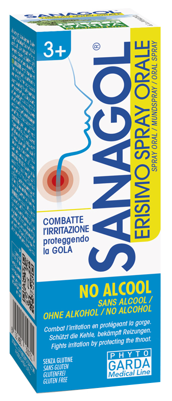 SANAGOL SPRAY ERISIMO SENZA ALCOOL 20 ML - Doctor Vinz