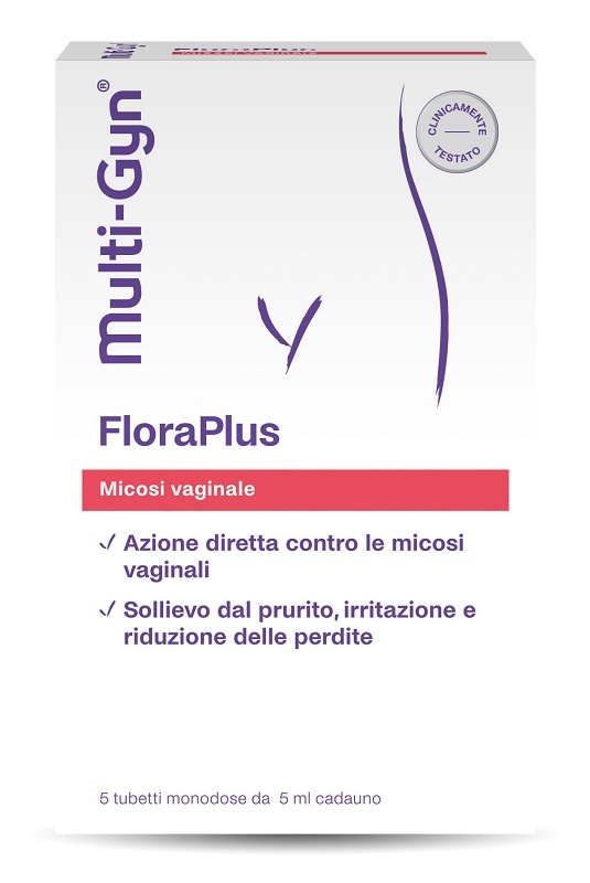 FLORAPLUS MULTI-GYN CANDIDOSI VAGINALE 5 TUBETTI X 5 ML - Doctor Vinz
