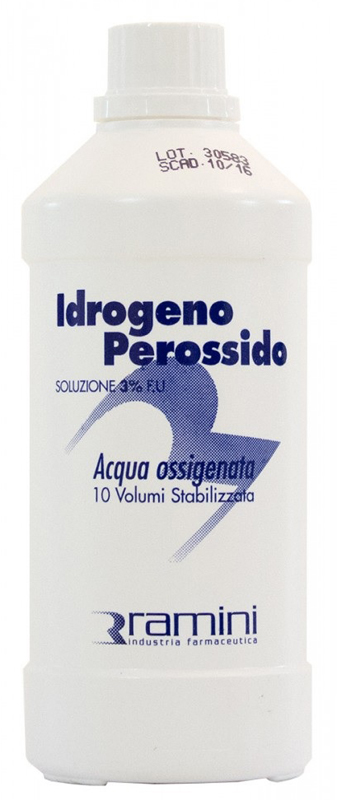 PEROSSIDO D'IDROGENO FU SOLUZIONE 3% 10 VOLUMI 200 ML - Doctor Vinz