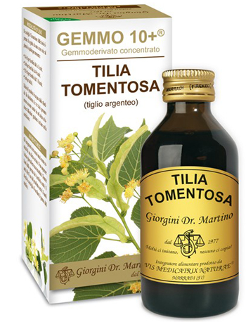 GEMMO 10+ TIGLIO ARGENTEO LIQUIDO ANALCOLICO 100 ML - Doctor Vinz