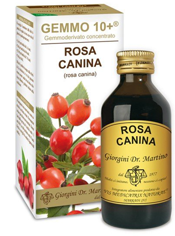 GEMMO 10+ ROSA CANINA LIQUIDO ANALCOLICO 100 ML - Doctor Vinz