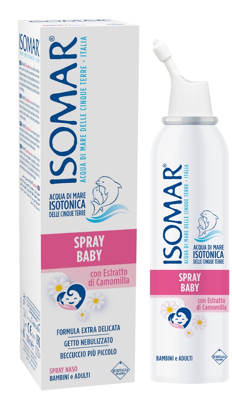 ISOMAR SPRAY BABY CON CAMOMILLA 100 ML - Doctor Vinz