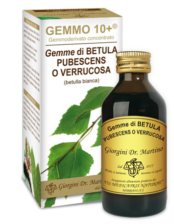 GEMMO 10+ BETULLA BIANCA 100 ML LIQUIDO ANALCOLICO - Doctor Vinz