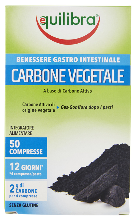 CARBONE VEGETALE 50 COMPRESSE - Doctor Vinz