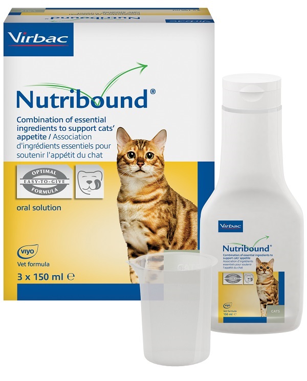 NUTRIBOUND SOLUZIONE ORALE APPETIBILE PER GATTI 3 FLACONI DA 150 ML - Doctor Vinz