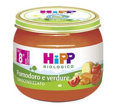 HIPP BIO HIPP BIO OMOGENEIZZATO SUGO POMODORO VERDURE 2X80 G - Doctor Vinz