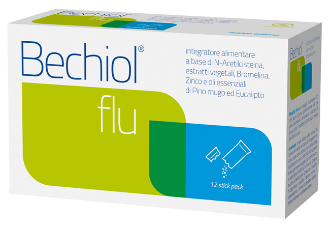 BECHIOL FLU 12 BUSTINE STICK PACK - Doctor Vinz