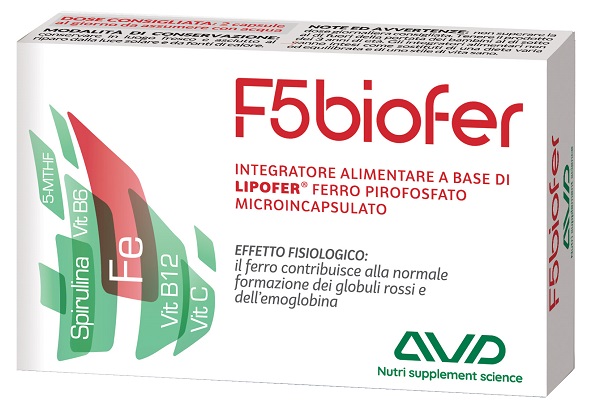 F5 BIOFER 30 CAPSULE BLISTER 14,8 G - Doctor Vinz