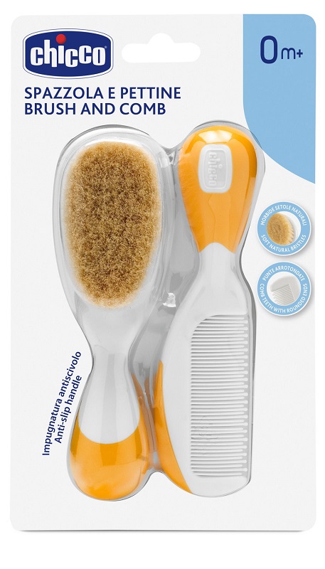 CHICCO SPAZZOLA + PETTINE ARANCIONE - Doctor Vinz
