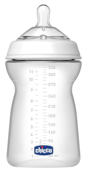 CHICCO BIBERON NATURAL FEEL 6 MESI+330 ML VELOCE - Doctor Vinz