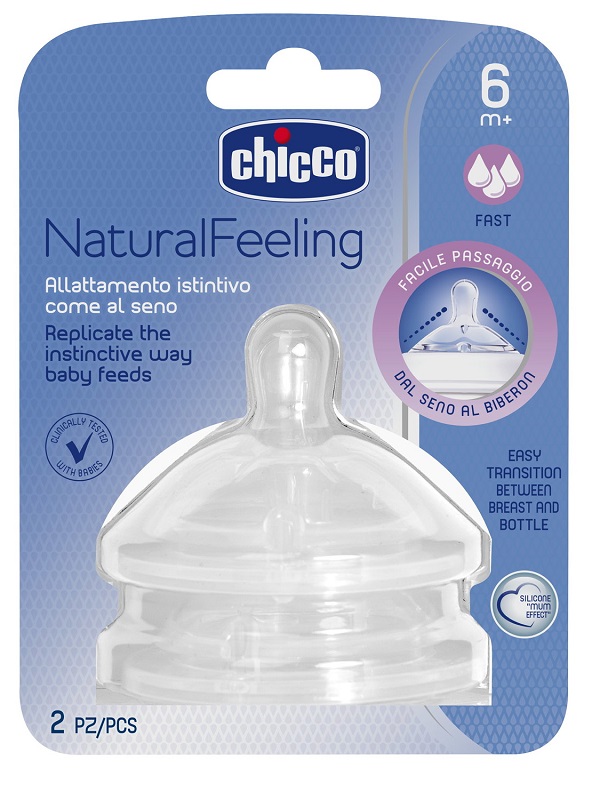 CHICCO TETTARELLA STEPUP NEW 6M+ FLUSSO VELOCE - Doctor Vinz