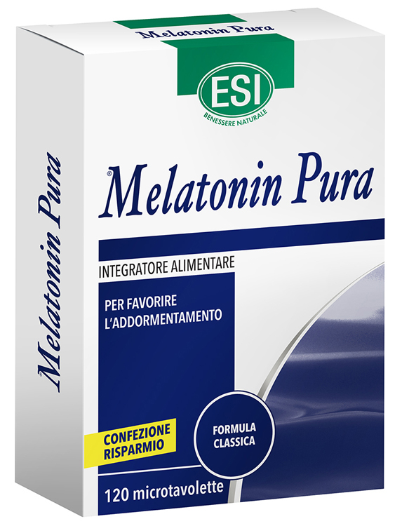 ESI MELATONIN PURA 120 MICROTAVOLETTE - Doctor Vinz