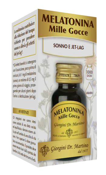 MELATONINA MILLE GOCCE 30 ML - Doctor Vinz