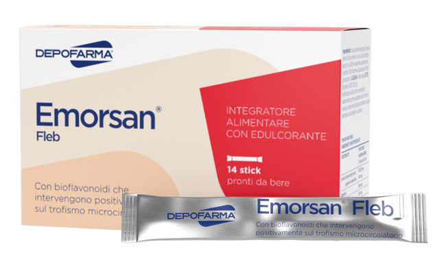 EMORSAN FLEB 14 BUSTINE STICK PACK 15 ML - Doctor Vinz