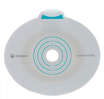 PLACCA PER UROSTOMIA COLOSTOMIA ILEOSTOMIA SENSURA MIO CLICK SISTEMA A DUE PEZZI FLANGIA 70 MM FORO RITAGLIABILE 10-65 MM 5 PEZZI - Doctor Vinz