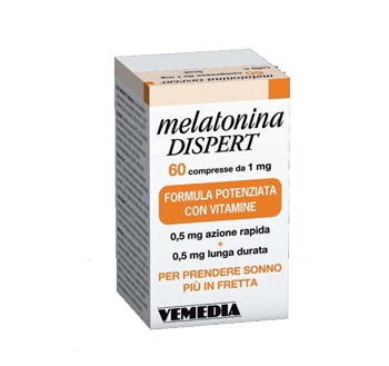MELATONINA DISPERT 1MG DI MELATONINA 60 COMPRESSE - Doctor Vinz