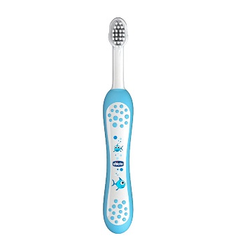 CHICCO SPAZZOLINO PRIMI DENTI DA LATTE AZZURRO 6-36 MESI - Doctor Vinz