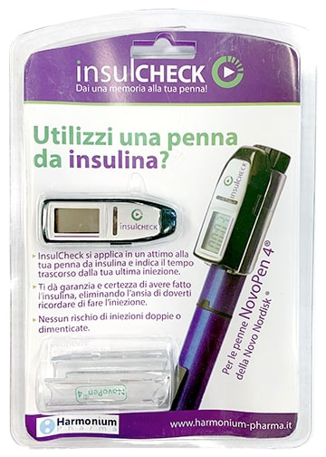 INSULCHECK NOVOPEN 4 TIMER PENNA INSULINA - Doctor Vinz