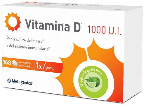 VITAMINA D 1000 UI 168 COMPRESSE MASTICABILI - Doctor Vinz