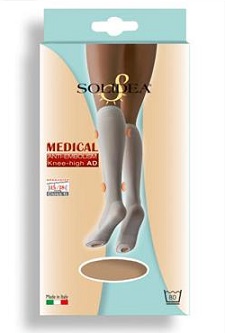 MEDICAL ANTI EMBOLISM KNEE HIGH BIANCO S - Doctor Vinz