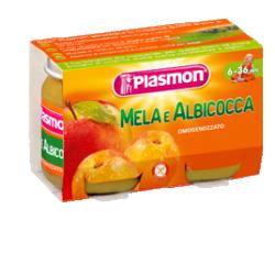 PLASMON OMOGENEIZZATO MELA ALBICOCCA 2 X 104 G - Doctor Vinz
