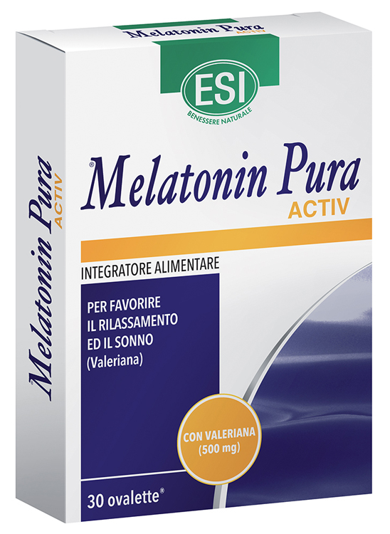 ESI MELATONIN PURA ACTIV 30 OVALETTE - Doctor Vinz