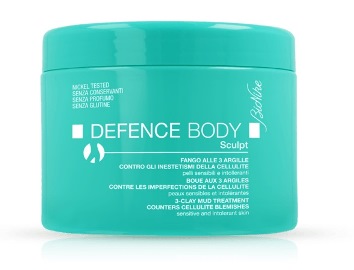 DEFENCE BODY ANTICELLULITE FANGO ALLE 3 ARGILLE VASO 500 G - Doctor Vinz