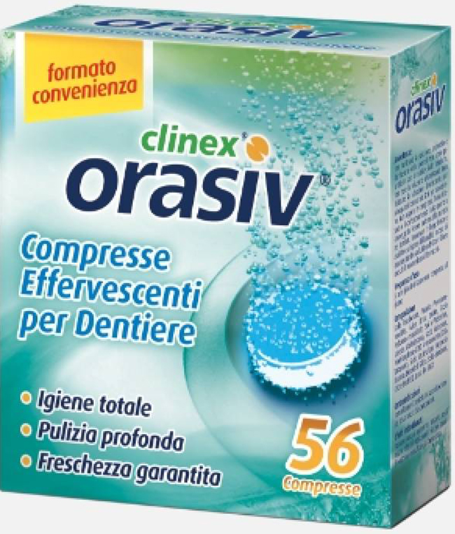 ORASIV CLINEX 56 COMPRESSE EFFERVESCENTI - Doctor Vinz
