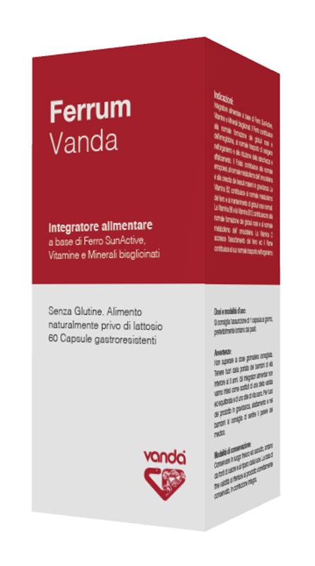 FERRUM VANDA 60 CAPSULE - Doctor Vinz